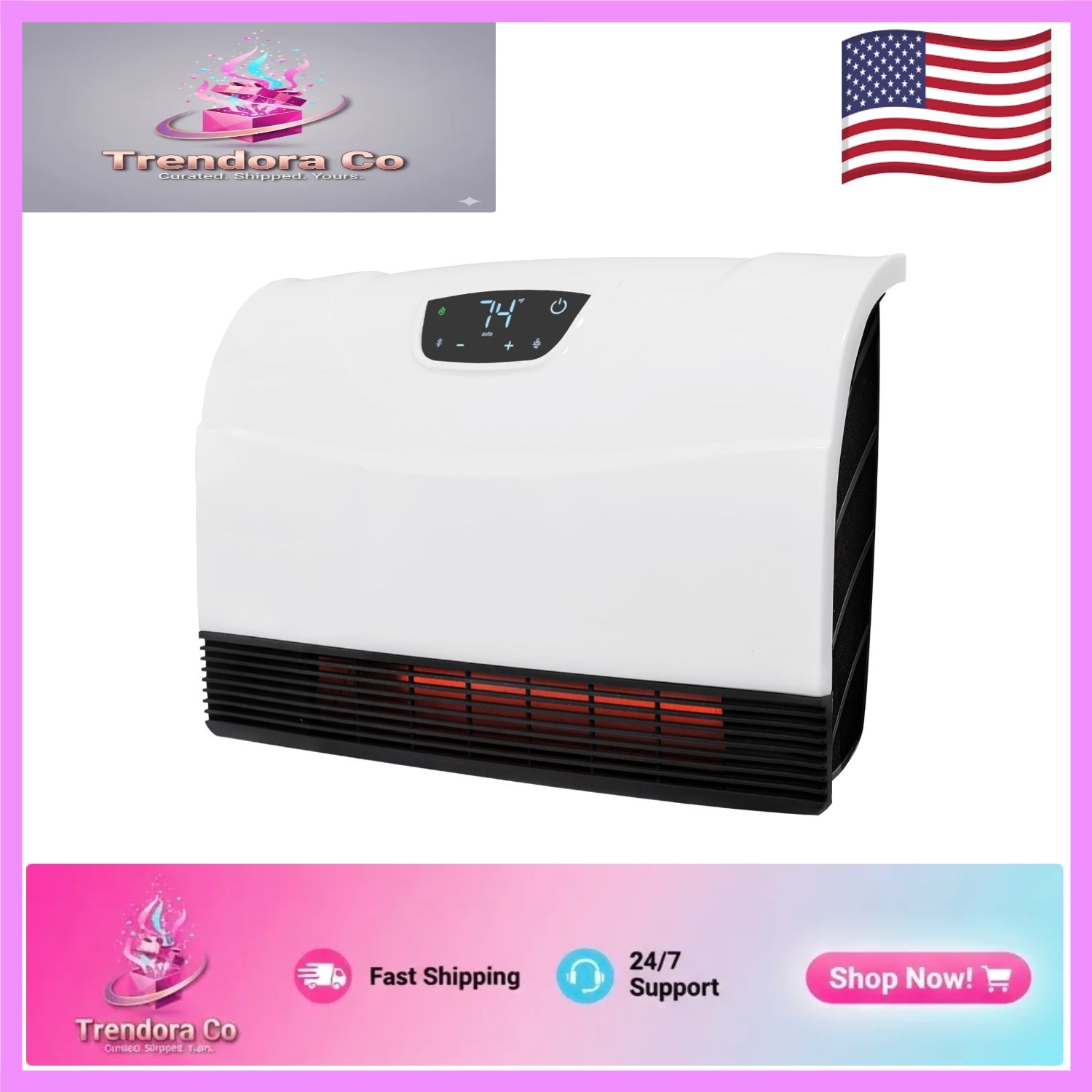 With Digital Controls For Efficient Heating