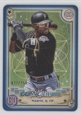 2020 Topps Gypsy Queen Tarot of the Diamond Indigo 22/250 Starling Marte 1dm4