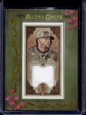 Ketel Marte 2025 Topps Allen & Ginter #MFR-KMA Mini Framed Jersey Relic