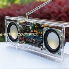 87.5MHz~108MHZ FM Radio Soldering Kit Digital Tube Display Electronic DIY Kit