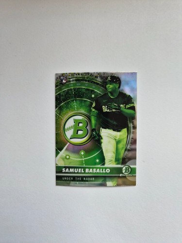 Samuel Basallo #UR-16 2026 Bowman Under the Radar card
