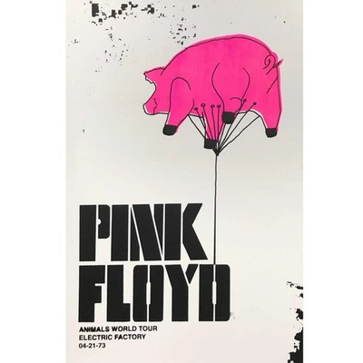 Pink Floyd   Animals World Tour Poster, Unframed Poster Wall Art Decor