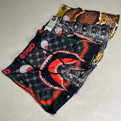 PSD (3 PACK) Warface Men's Boxer Briefs XL WF CASH RICH