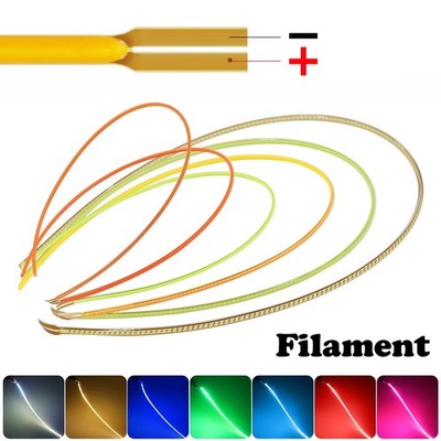 LED Filament Vintage-Licht   3V, flexibel & energieeffizient mit COB-Technologie
