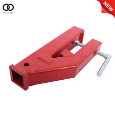 For Deere Bobcat Clamp On Trailer Hitch Bucket 2" Ball Mount Receiver Tractor