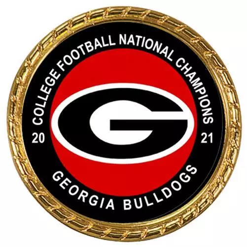 Georgia breaks down the 2021 National Champions logo