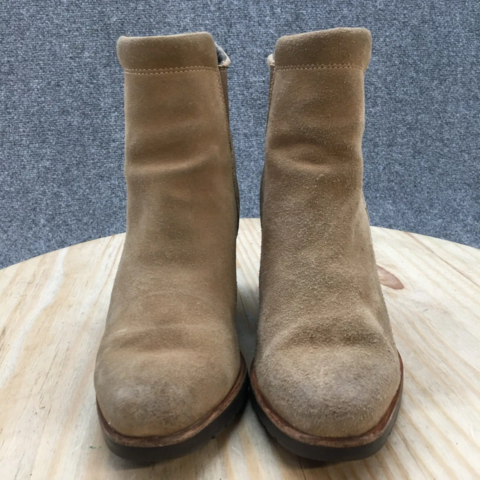 Sorel Botas Mujer 8.5 After Hours Chelsea Botines Marrón Gamuza Informales NL2567 214 Foto 4 de 4