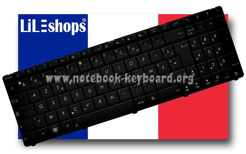 Tastiera AZERTY Originale Per Asus X55A, X55C, X55U, X55V, X55VD – Nuova, Layout Francese