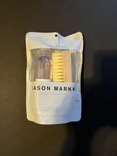 Jason Markk Essential Kit - 4 oz. Premium Shoe Cleaner & Brush - NEW Biodegrade 