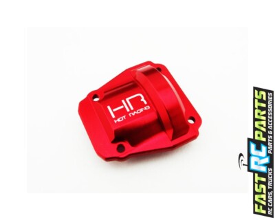 Hot Racing CNC 6061 Aluminum Diff Covers Red Ascender Series VTA12C02