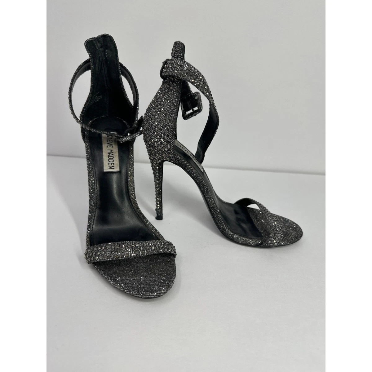 Steve Madden Mischa Rhinestone Dress Heels Size 5.5 US EXCELLENT