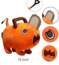 16'' Anime Chainsaw Man Pochita Plush Doll Toy Collection Figure Soft Decoration