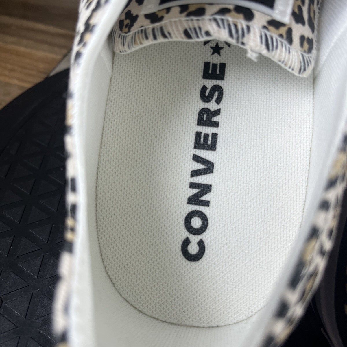 Converse Ctas OX Mens SZ 11.5 Low Top Sneakers Black Brown White