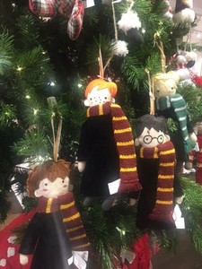 Pottery Barn Kids Harry Potter Malfoy Plush Holiday Ornament 10