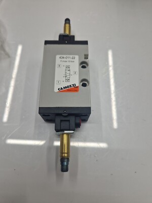 Camozzi 434-011-22, elektropneumatisches Ventil - 3/2-Betrieb 1/4 bsp - Sol Sol