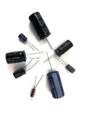 Image of Radial Electrolytic Capacitors / Various Value and Voltage 105°C Free Postage