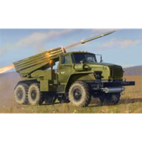 Zvezda 3655' Grad' BM-21 Russisch Lkw Raketenwerfer Set 1/35 MaßStab -T48