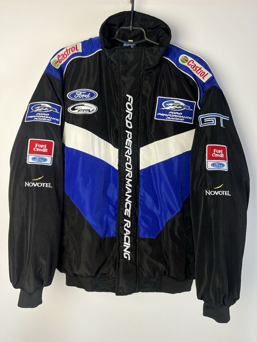 VINTAGE 90s FORD PERFORMANCE RACING JACKET EMBROIDERED LOGO VINTAGE 90s FORD PERFORMANCE RACING JACKET EMBROIDERED LOGO