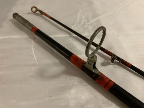 Vintage 10' Lester Javis WALKER 2 Piece Fishing Rod Australia Made VG Original - Picture 10 of 17