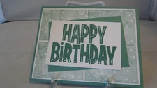 Stampin Up Card Kit Set Of 4 "Happy Birthday" cards #J1 - Just Jade