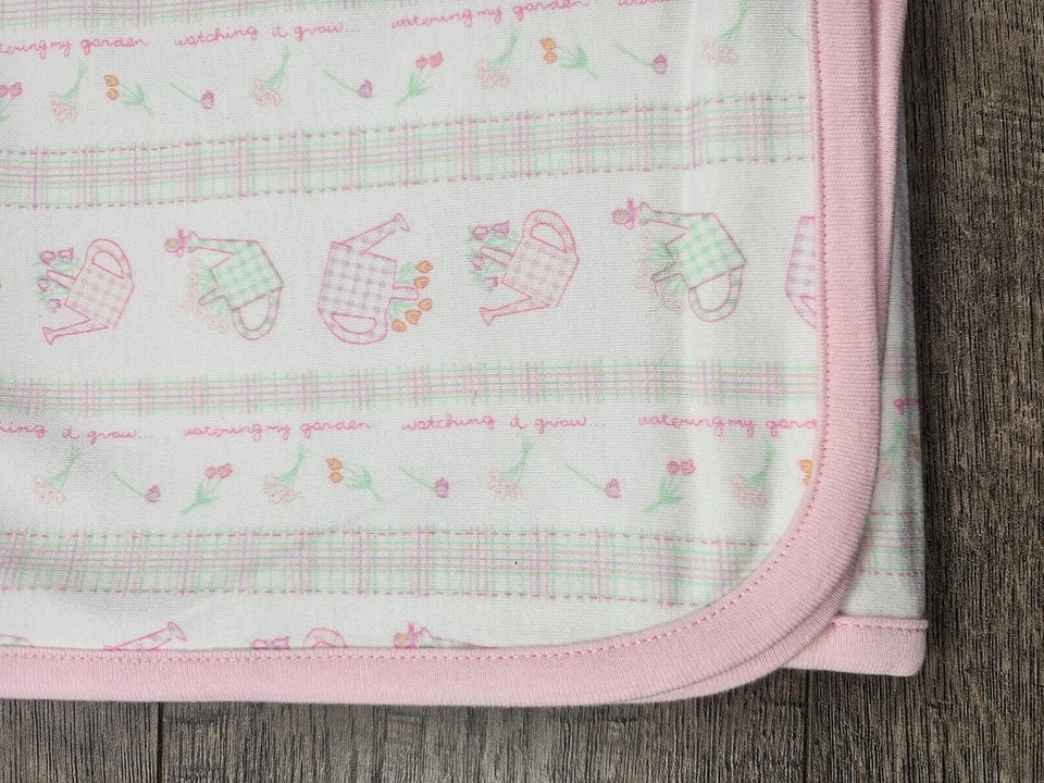 Bebé Niña Nueva Gymboree Vintage Primavera Jardín Bebé Manta Foto 2 de 4