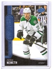 Patrik Nemeth 2014-15 Upper Deck Overtime Rookies Blue Parallel Card #109