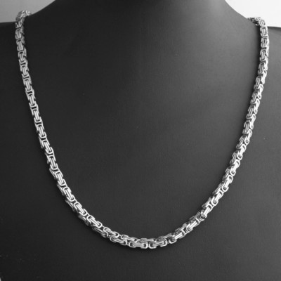 Collana Cubana Catena Acciaio 316L - Gioielli Di Lusso