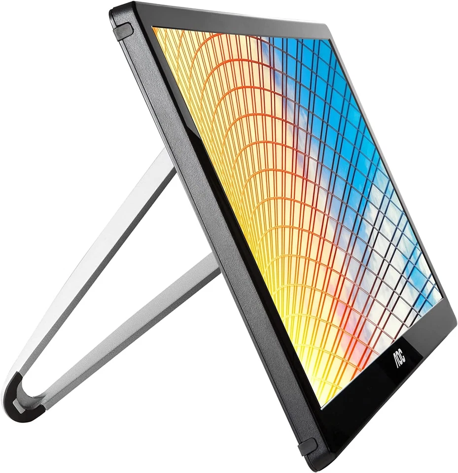 AOC E1659FWU 15.6 Inch Portable Monitor FHD 1366x768 60Hz USB 3.0 - Image 2 of 4