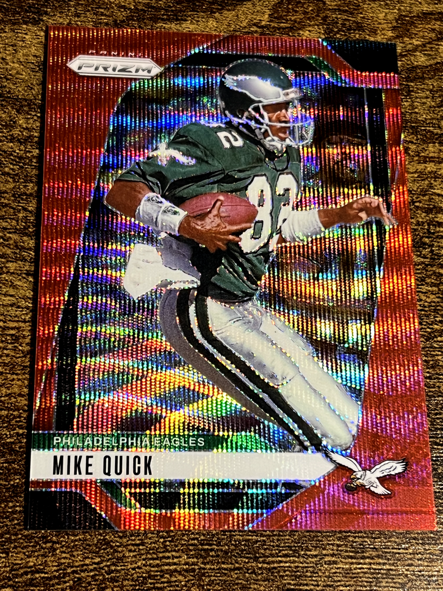 MIKE QUICK 2024 Panini Prizm Red Wave Refractor /149 #238 | eBay