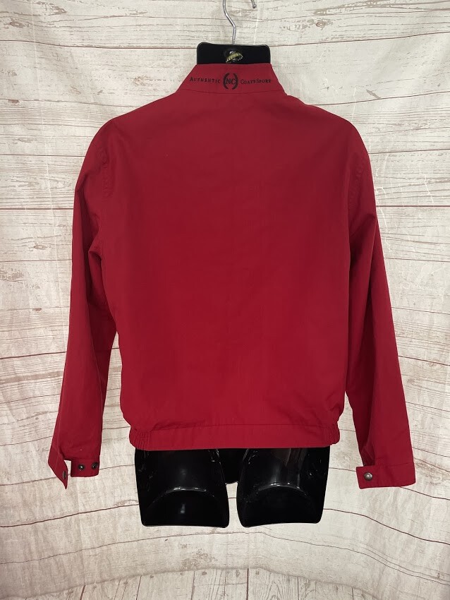 New Cort Men's Full Zip Red Basic Jacket Size 38 - image 4