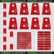 1 set Red Door Hinge Cover Set for Jeep Wrangler JK JKU 07-18 Exterior parts 