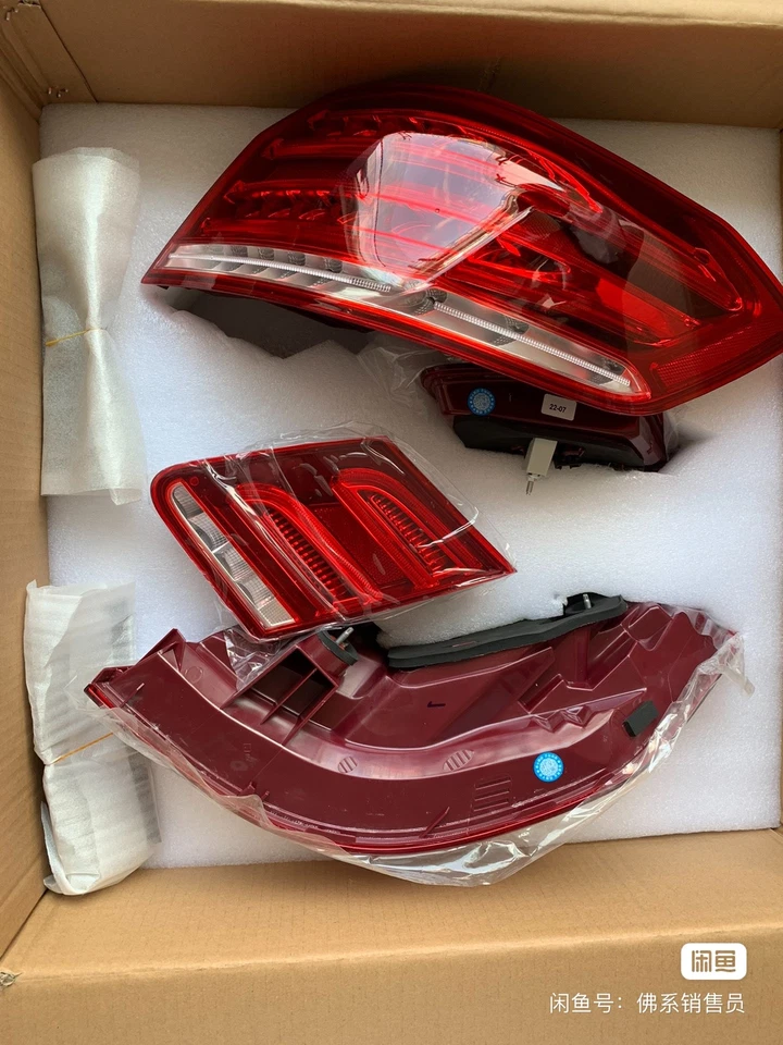 Lámpara de luces traseras W212 Facelift 4 piezas para Mercedes Clase E E300 antigua a nueva Foto 3 de 3
