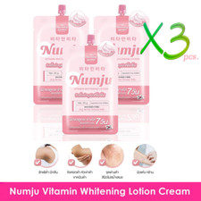 3x NUMJU Vitamin Whiten Lotion Nourish Skin Reduces Stretch Marks Dark Armpits