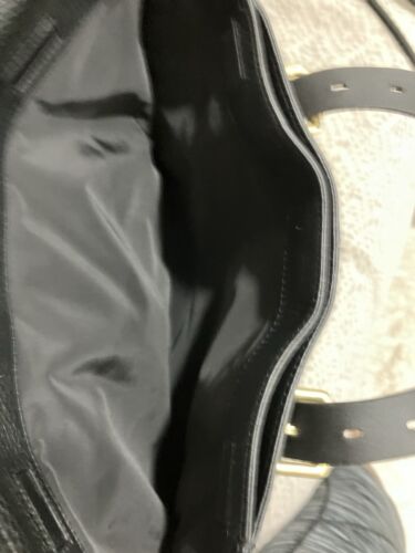 Cole Haan Attaché Briefcase Bag Brayton Black Pebbled Leather NWT - Picture 13 of 17