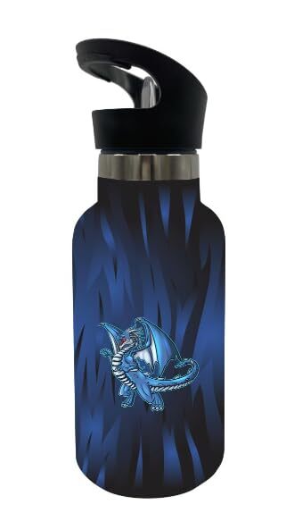 Tinka - Water Bottle Steel - Dragon (8-803728)