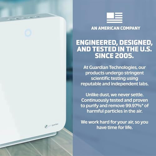 Air Purifier for Home, Large Rooms up to 1760 Sq. Ft. with HEPA Air Filter & UV- - Picture 7 of 7