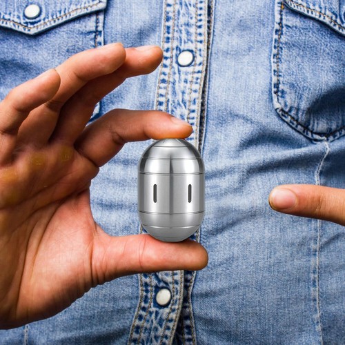 Fidget Spinner Toys EDC Clicker Model Nuclear Bomb Gifts Men Adults Metal Art - 第 9/13 張圖片