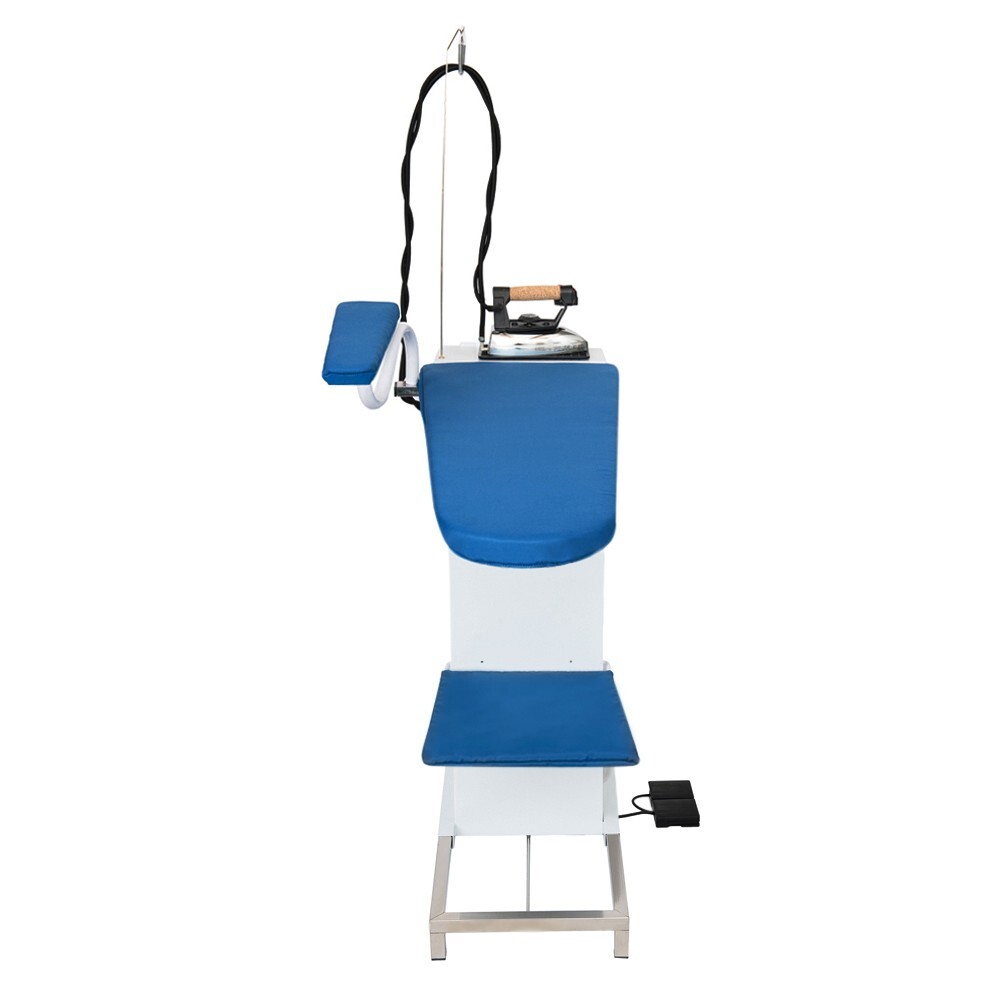 Aeolus Professionelles Bügelbrett AS01 – 112x42 Cm, Mit Heizung, Saug- & Blasmotor, Höhenverstellbar, 5 Jahre Garantie