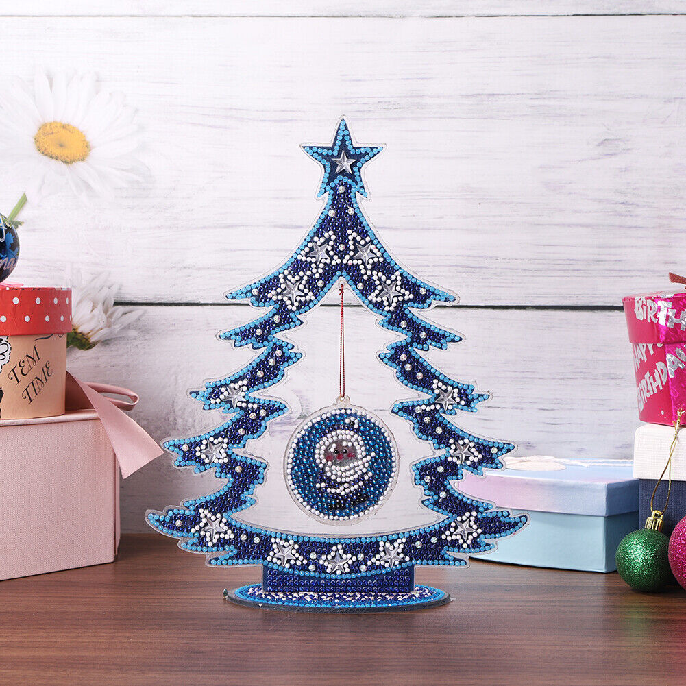Luminous Christmas Tree DIY Special Shaped Diamond Painting Desk ...
