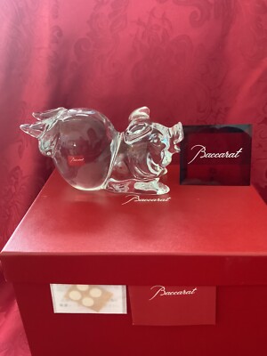 NIB FLAWLESS 6” Glass BACCARAT France LTD #643/850 Crystal JOLLY