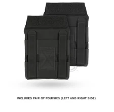 Crye Precision JPC Jumpable Plate Carrier Side Plate Pouch Set - Black