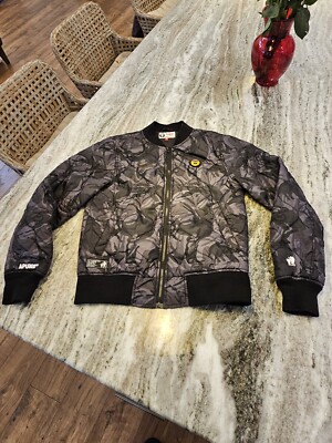 Bape  Aape Universe  Bomber Jacket Size Medium With Measurements Last Slide