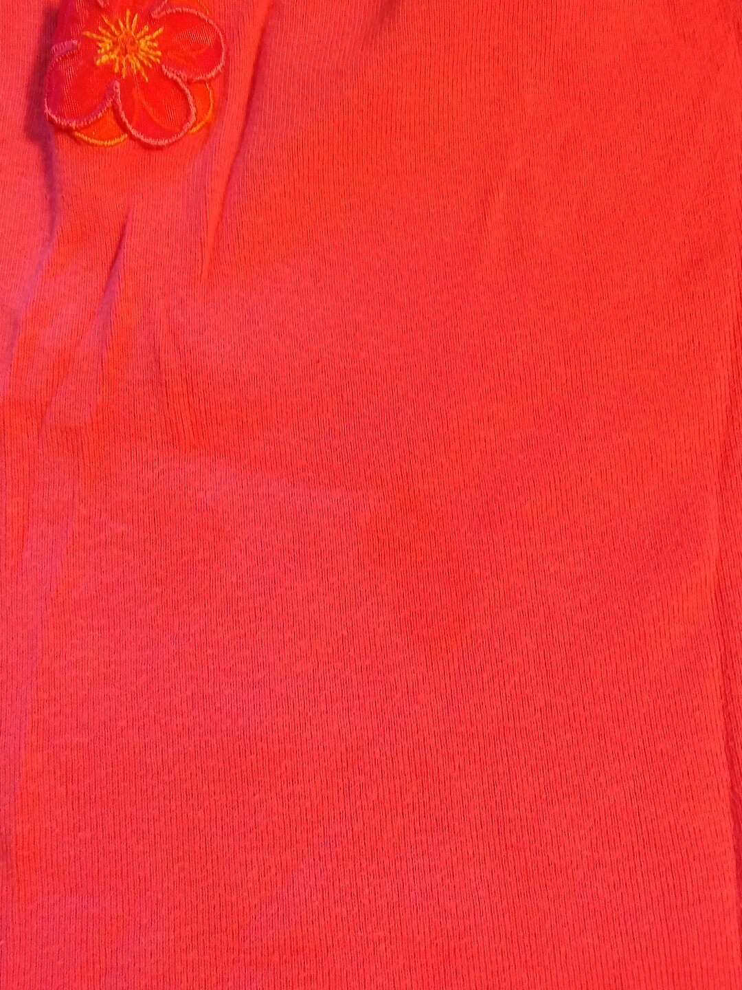 000 Lot of 2 Girls 5T Medium Shirts Yellow Pink KRU Okie Dokie Cute image 4