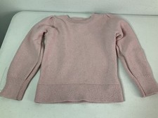 BABY GAP Pink w/Sparkly Silver Sweater. Size 4 Year. Excellent Condition.
