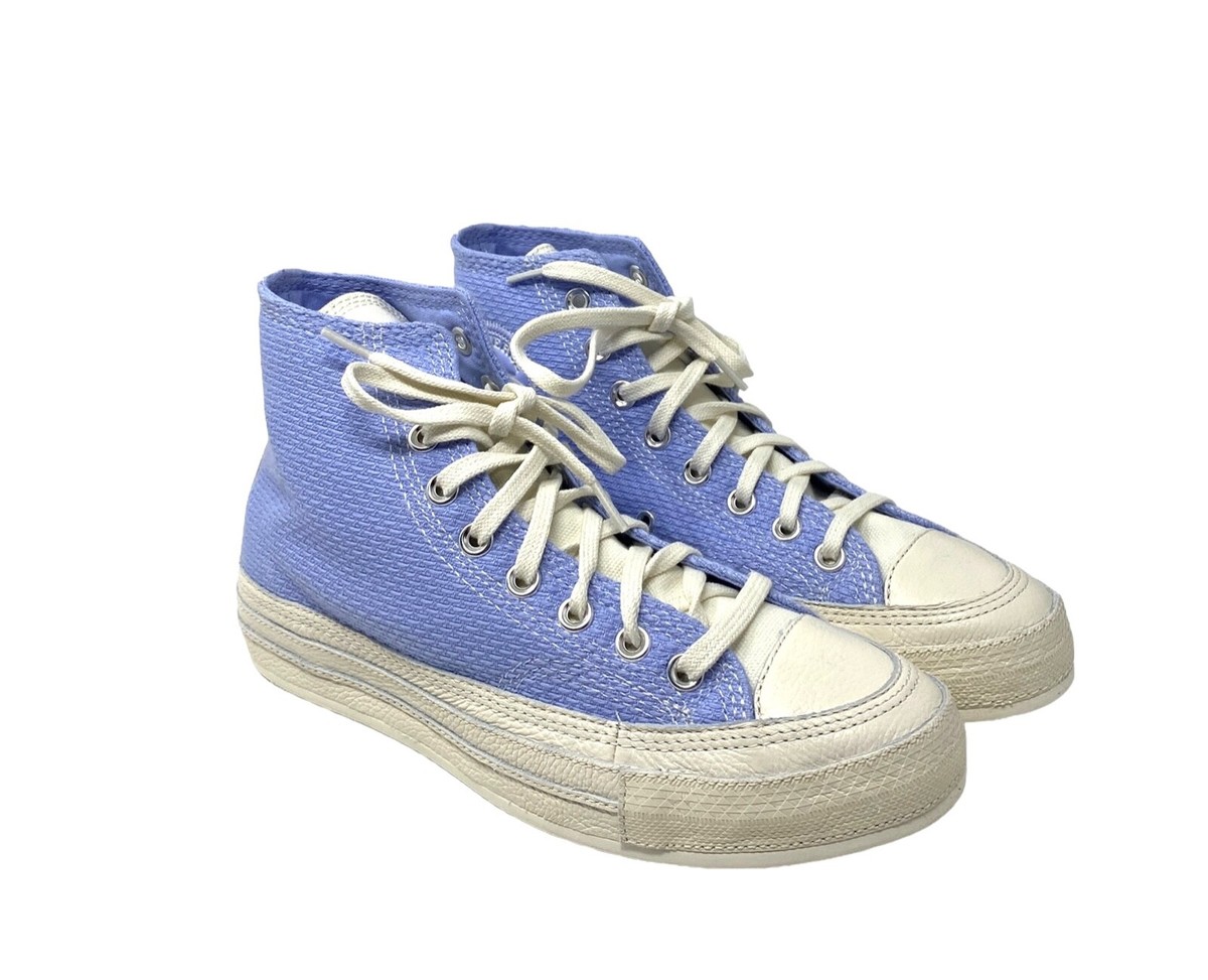 Converse Chuck 70 High Top Shoes Mystic Sky Canvas Women Sneakers