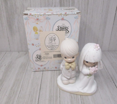 Precious Moments Figurine The Lord Bless You And Keep You E-3114 from 1979