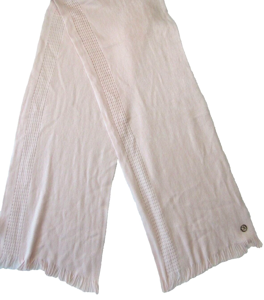 Calvin Klein Mujer Bebé Rosa Logo CK con Bufanda con Flecos ENVÍO GRATUITO Foto 3 de 4