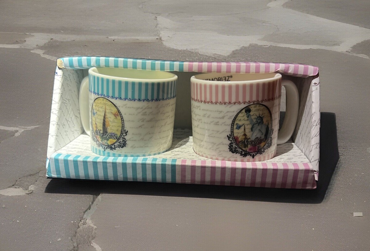 Memoriez Are Forever New York City 🗽 Collectable Espresso Mug /Cup 2/6 oz