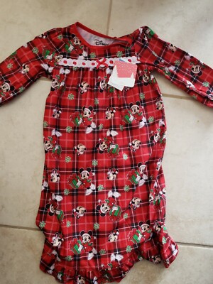 Disney Christmas Night Dress 3T NWT