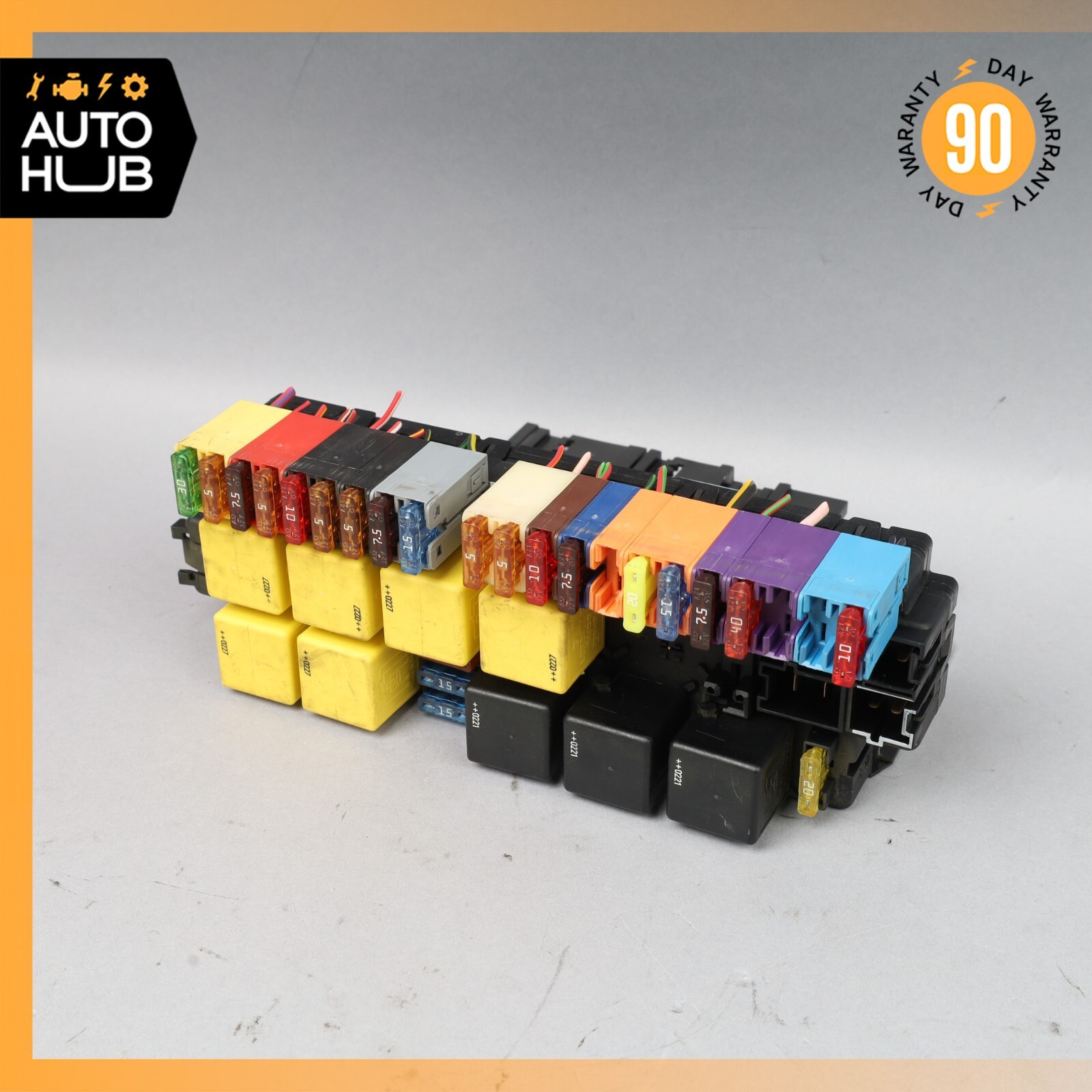 03-12 Mercedes R230 SL500 SL55 SLR Front Left SAM Fuse Box Control Module OEM